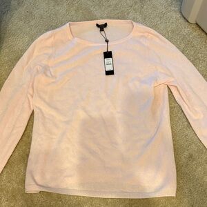 NWT Pink Cashmere Sweater